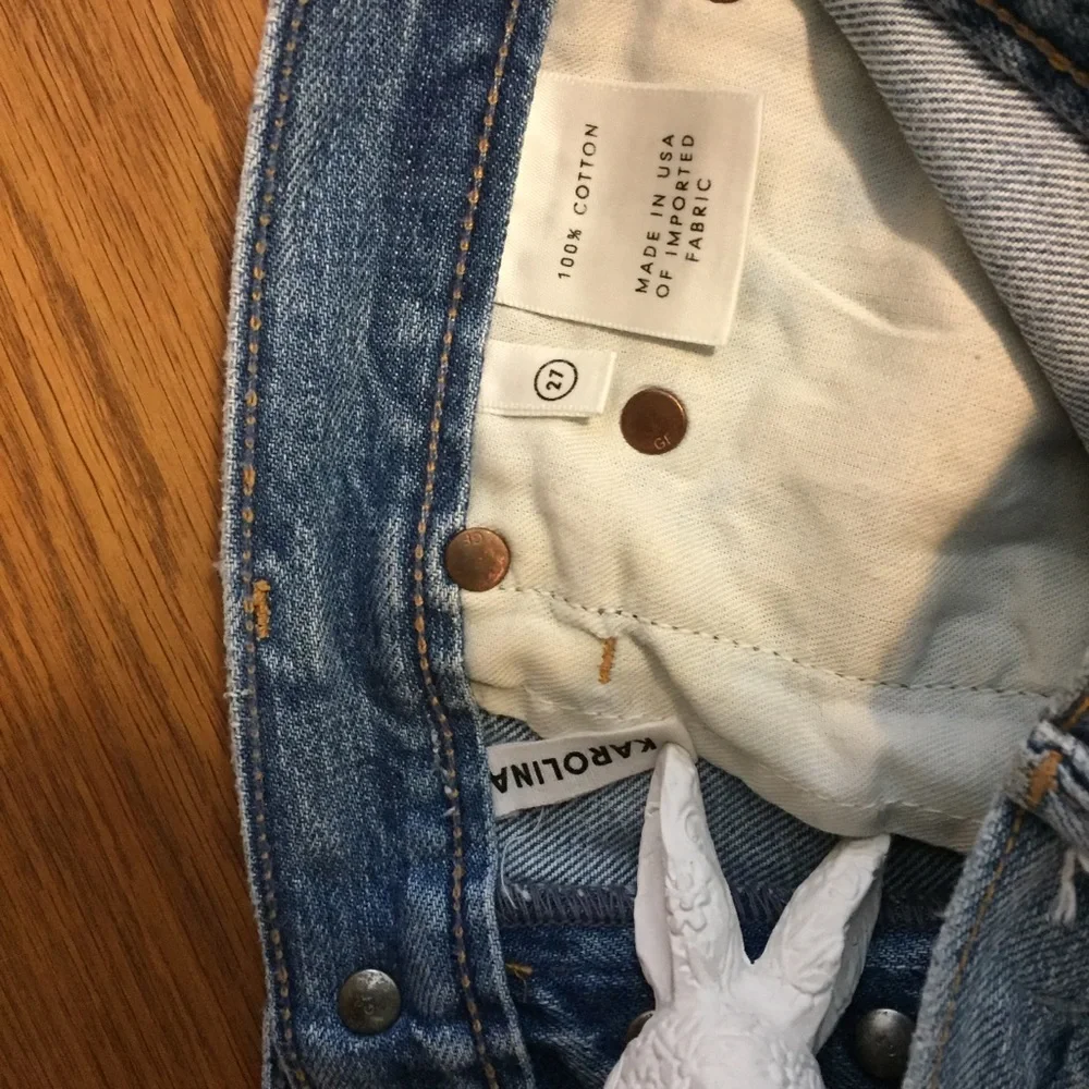 Grlfrnd 100% cotton jeans size 27 - Picture 8 of 8